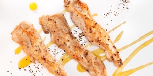 Photo de la Recette: POULET À LA SAUCE AUX PÊCHES