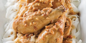Photo de la Recette: Poulet à la Thaï, Sauce aux Arachides