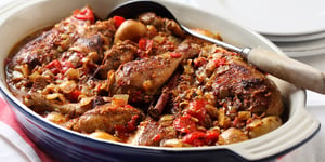 Poulet au Cari et Pommes de Terre