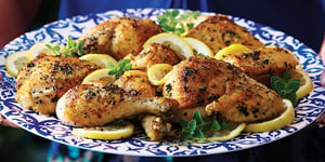 Photo de la Recette: Poulet au Citron et à L’ail