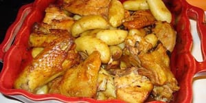 Photo de la Recette: Poulet au Four à Portugaise