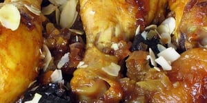 Photo de la Recette: Poulet aux Fruits Séchés