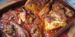 Photo de la Recette: Poulet Basquaise