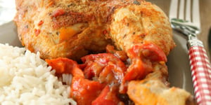 Poulet Basquaise Autocuiseur