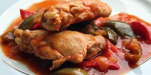 Photo de la Recette: Poulet Basquaise de Annie