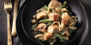 Photo de la Recette: Poulet Crémeux et Champignons Stroganoff