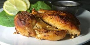 Poulet Croustillant avec Sirop D'érable Cuit au Four
