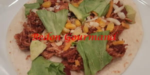Photo de la Recette: Poulet Effiloché à la Salsa à la Mijoteuse