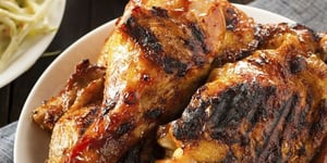 Photo de la Recette: Poulet Épicé au Barbecue Façon Antillaise