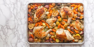 Photo de la Recette: Poulet et Légumes au Citron