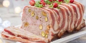 Poulet et Pistaches en Terrine