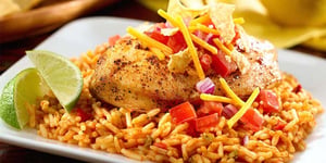 Photo de la Recette: Poulet et Riz à la Lime Fiesta