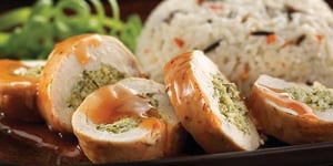 Photo de la Recette: Poulet Farci au Brocoli et au Fromage de Chèvre