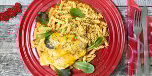 Poulet Farci de Fromage pour la St-Valentin