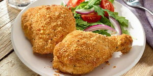 Photo de la Recette: Poulet Italien Balsamique Frit au Four