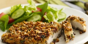 Poulet Pané aux Pacanes