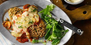 Photo de la Recette: Poulet Parmesan Croustillant