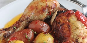 Poulet Rôti en Cocotte au Four