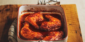 Photo de la Recette: Poulet Sauce Rouge