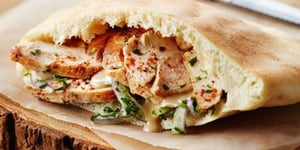 Photo de la Recette: POULET SHAWARMA