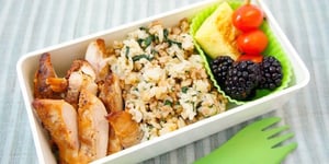 Photo de la Recette: Idées de Boîte à Lunch Santé #23 ::: Poulet Style Pari Pari
