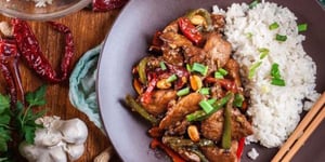 Poulet Sucré-Salé aux Poivrons