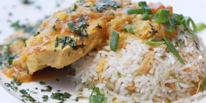 Photo de la Recette: POULET THAÏLANDAIS À LA LIME ET À LA NOIX DE COCO