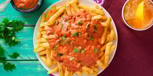 POUTINE AU CARI TIKKA MASALA