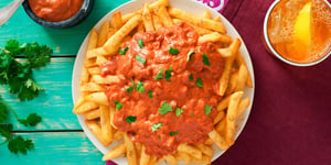 POUTINE AU CARI TIKKA MASALA