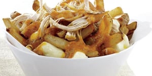 Photo de la Recette: Poutine au Poulet au Beurre