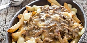 Photo de la Recette: Poutine aux Champignons