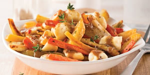 Photo de la Recette: Poutine aux Légumes-Racines