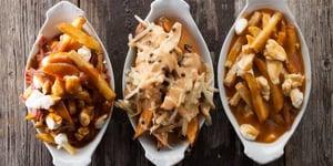 Poutine et 3 Sauces Maison