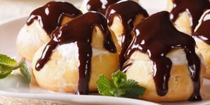 Photo de la Recette: Profiteroles au Chocolat Maison