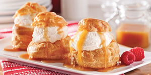 Photo de la Recette: Profiteroles Glacées à L'Érable