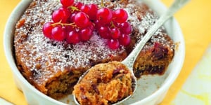 Pudding au Gingembre et Fruits Secs Version Cocotte Minute