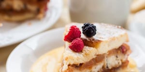 Photo de la Recette: Pudding de Pain Perdu à la Crème Anglaise
