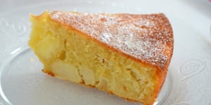 Photo de la Recette: Quatre-quarts aux Pommes