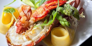 Photo de la Recette: Queues de Langoustes au Whisky