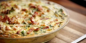 Photo de la Recette: Quiche au Jambon et au Brocoli