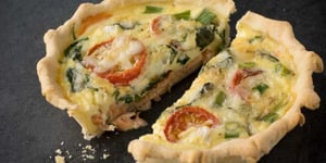 Photo de la Recette: Quiche au Saumon Fumé