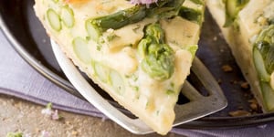 Photo de la Recette: Quiche aux Asperges