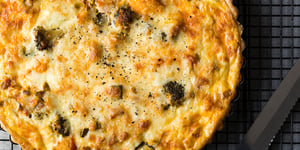 Quiche aux Légumes et au Fromage