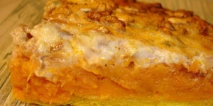 Photo de la Recette: Quiche aux Patates Douces Gorgonzola et Noix