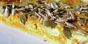 Photo de la Recette: Quiche Carottes Coco Cumin Curry #vegan