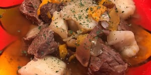 Photo de la Recette: Ragoût de Boeuf à L'autocuiseur