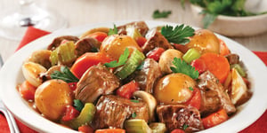 Ragoût de Boeuf aux Légumes à la Mijoteuse