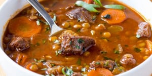 Ragoût de Boeuf et de Lentilles