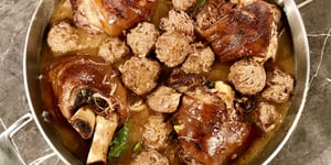 Ragoût de Boulette et de Pattes de Porc