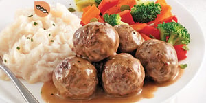 Ragoût de Boulettes « maison » de Veau de Grain du Québec